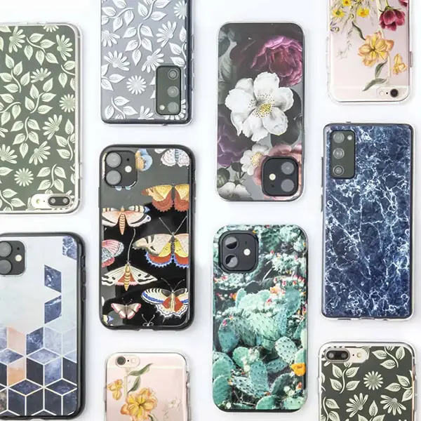 Producción en masa de fundas para teléfonos