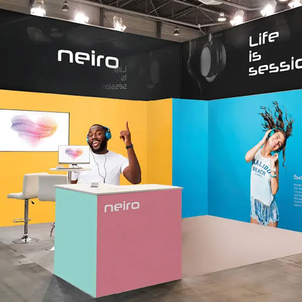 Gráficos y fondos de exposición