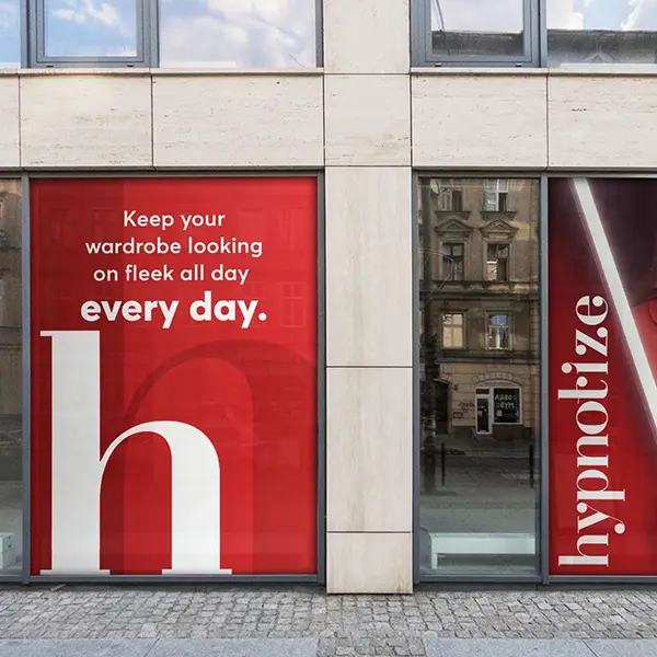 Letreros y letras para ventanas