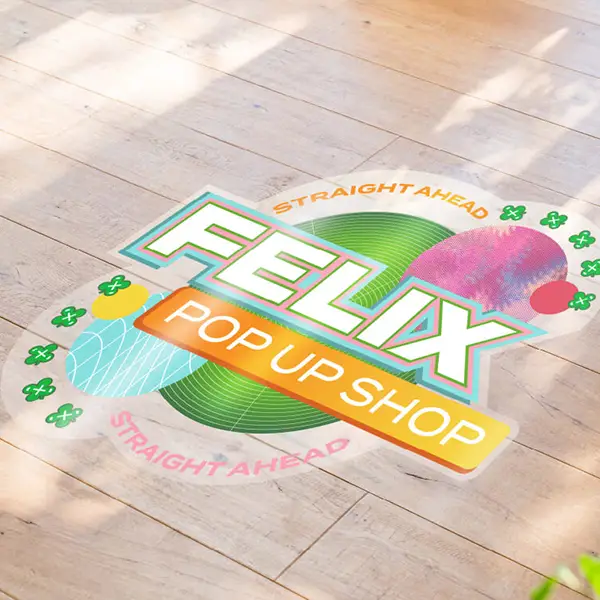 Señalización de piso