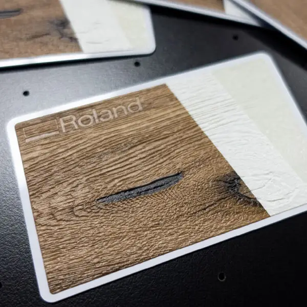 Grano de madera simulado