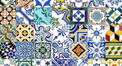 Impresión sobre baldosas y mosaicos