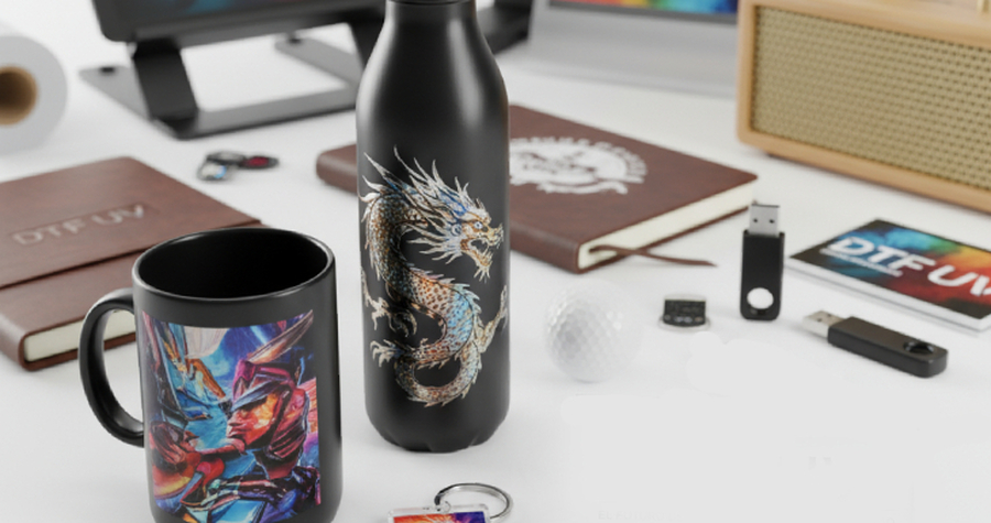 DTF UV: el futuro del merchandising personalizado con efectos tridimensionales y acabados premium
